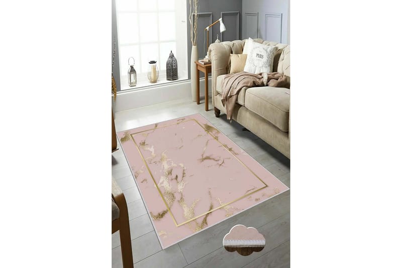 Homefesto Tæppe 80x150 cm - Multifarvet - Tekstiler - Tæpper - Små tæpper