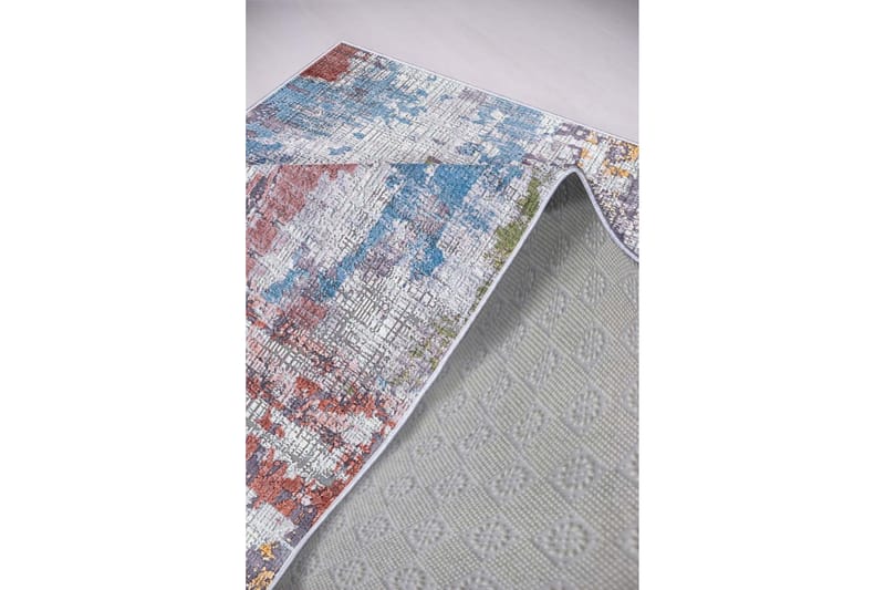 Homefesto Tæppe 80x150 cm - Multifarvet - Wiltontæpper - Små tæpper - Mønstrede tæpper