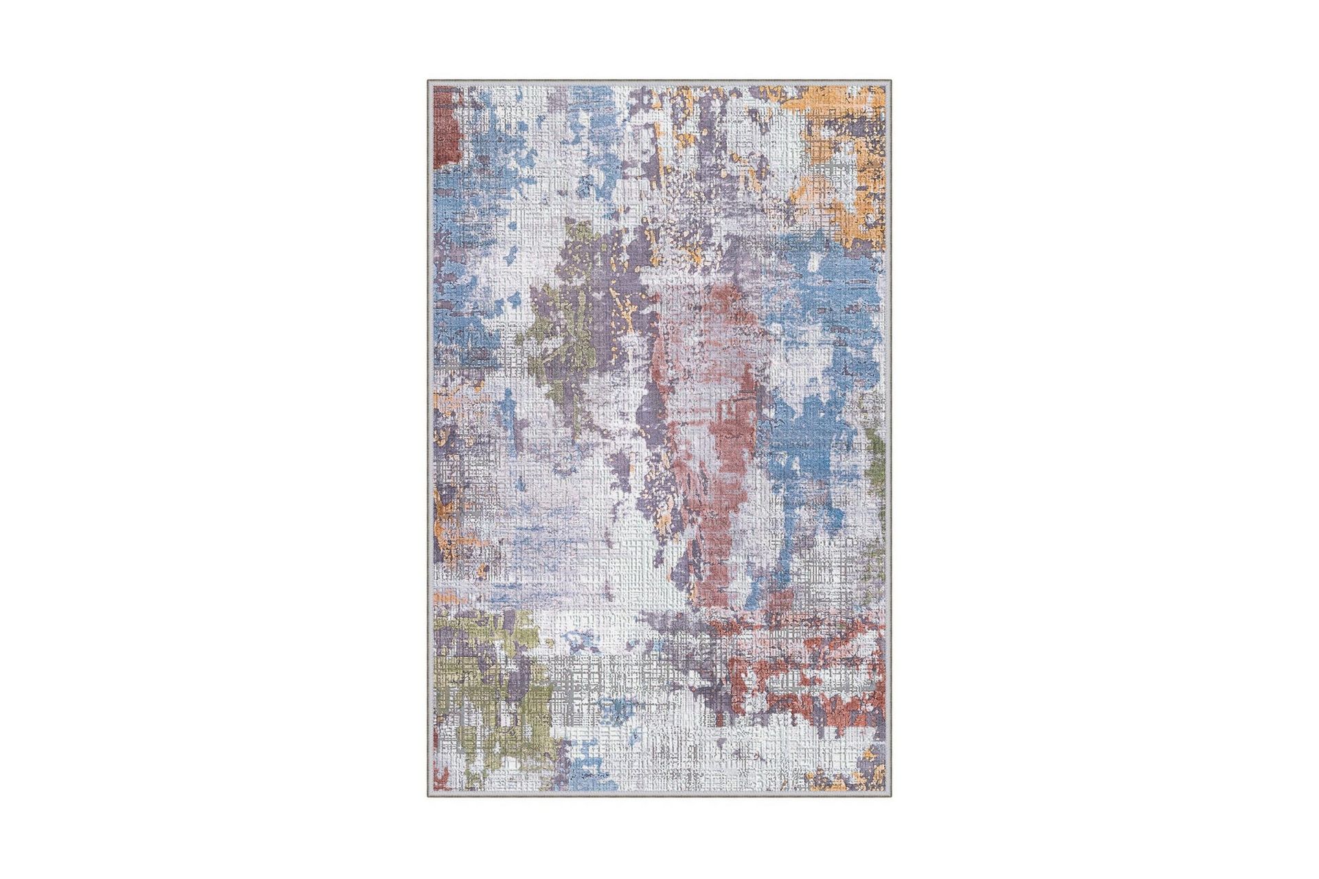 Homefesto Tæppe 80x150 cm - Multifarvet - Tekstiler - Tæpper - Moderne tæppe - Wiltontæpper