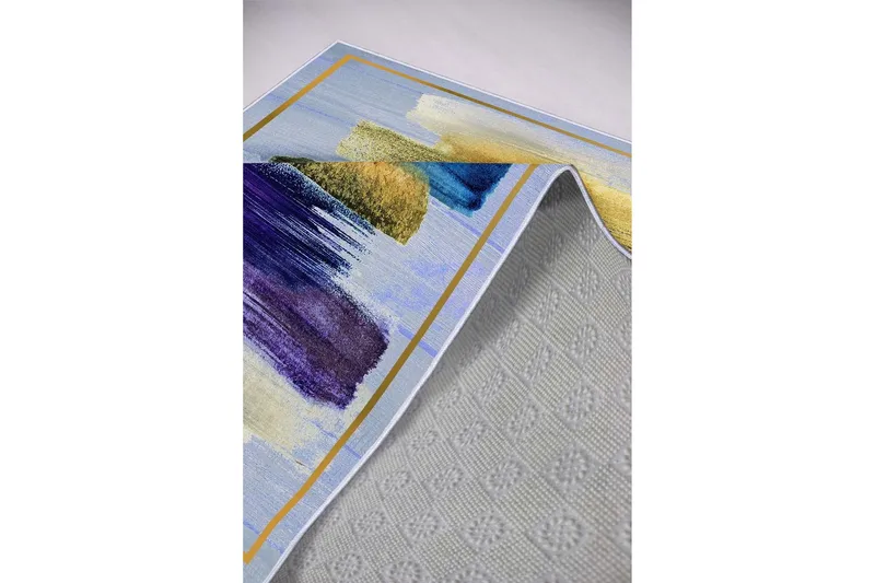 Homefesto Tæppe 80x150 cm - Multifarvet - Tekstiler - Tæpper - Moderne tæppe - Wiltontæpper