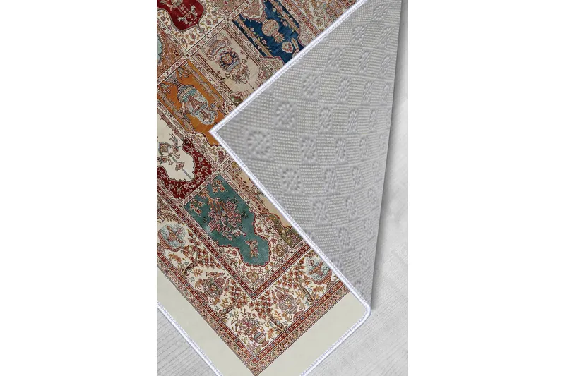 Homefesto Tæppe 80x150 cm - Multifarvet - Tekstiler - Tæpper - Moderne tæppe - Wiltontæpper