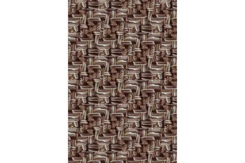 Homefesto Tæppe 80x150 cm - Multifarvet - Tekstiler - Tæpper - Moderne tæppe - Wiltontæpper