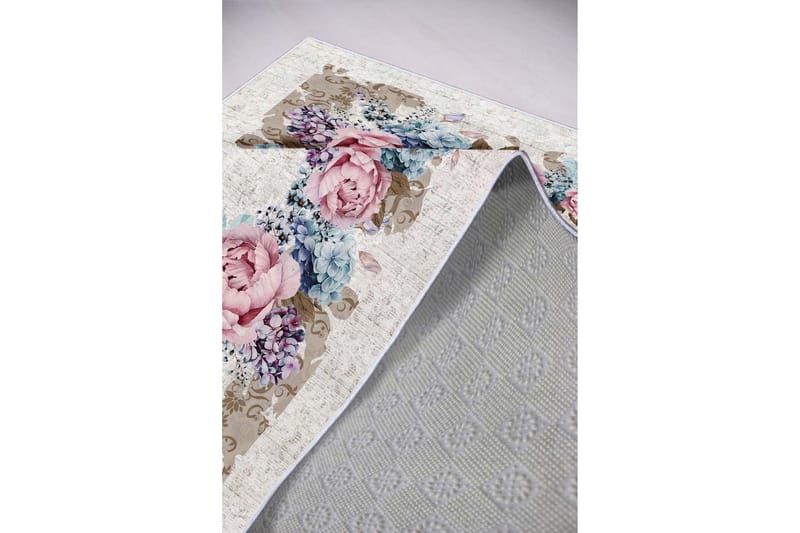 Homefesto Tæppe 80x150 cm - Multifarvet - Tekstiler - Tæpper - Moderne tæppe - Wiltontæpper