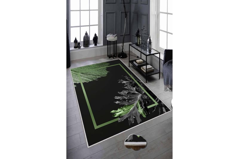 Homefesto Tæppe 80x200 cm - Multifarvet - Tekstiler - Tæpper - Moderne tæppe - Wiltontæpper