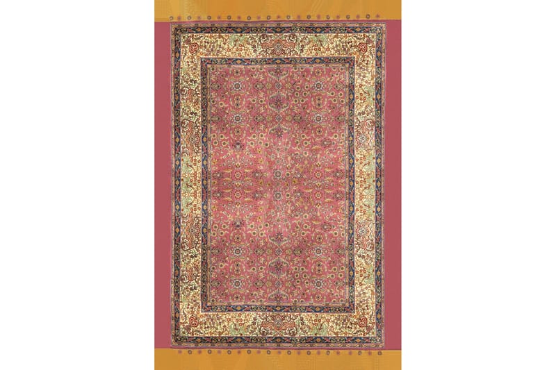 Homefesto Tæppe 80x200 cm - Multifarvet - Tekstiler - Tæpper - Moderne tæppe - Wiltontæpper