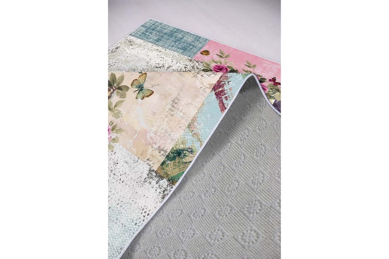 Homefesto Tæppe 80x300 cm - Multifarvet - Tekstiler - Tæpper - Moderne tæppe - Wiltontæpper