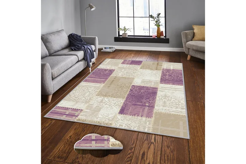 Homefesto Tæppe 80x300 cm, Multifarvet