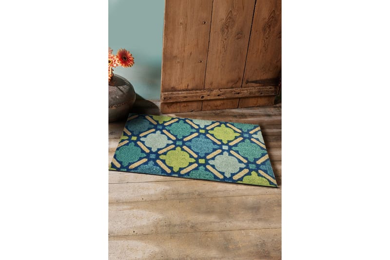 Indumati Dørmåtte 45x70 cm - Flerfarvet - Tekstiler - Tæpper - Hall måtte
