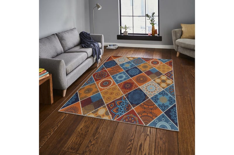 Jacrosby Entrémåtte 80x200 cm - Flerfarvet - Tekstiler - Tæpper - Hall måtte