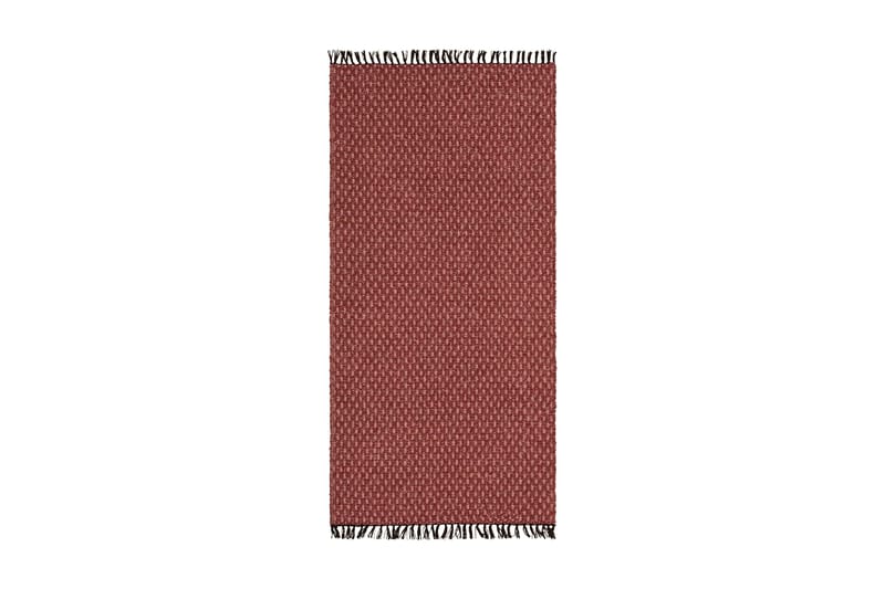 Julie Bomuldstæppe 70x400 cm Rød - Horredsmattan - Bomuldstæpper - Små tæpper