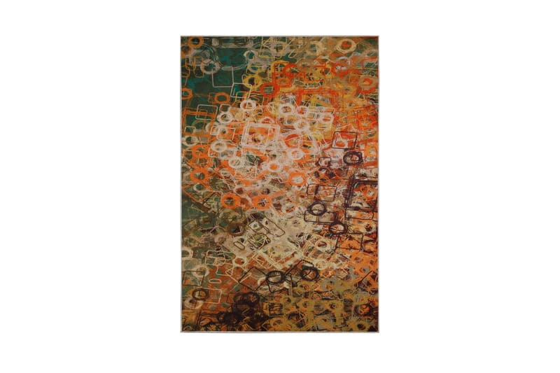 Kermet Tæppe 80x150 cm - Flerfarvet - Tekstiler - Tæpper - Små tæpper
