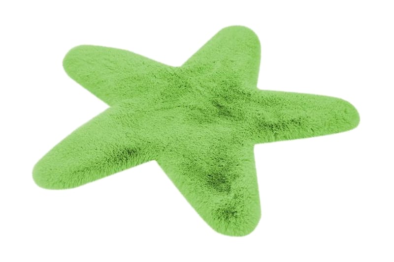 Kistian tæppe Ash-Star Grøn 60x63 cm - Tæpper - Små tæpper