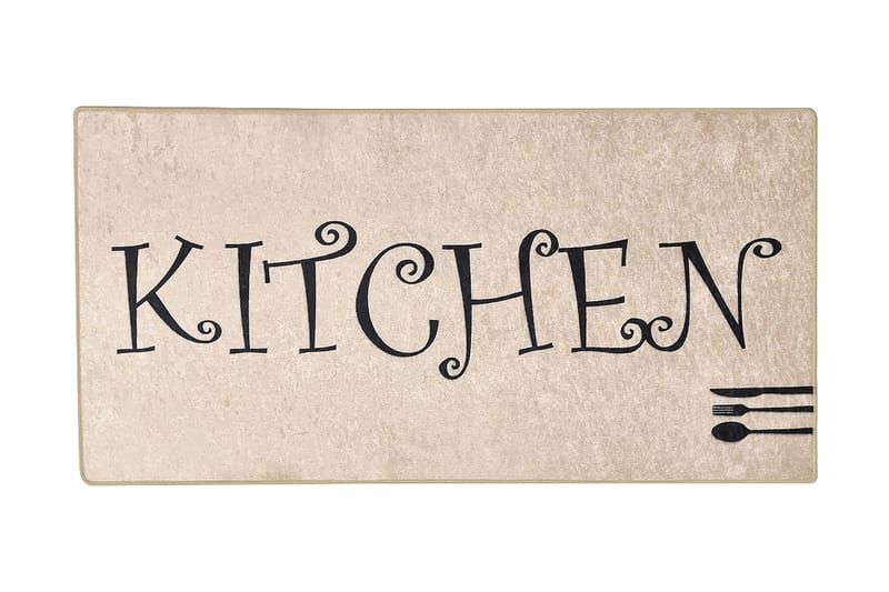 Koilara Entrémåtte 80x200 cm, Flerfarvet/Velour