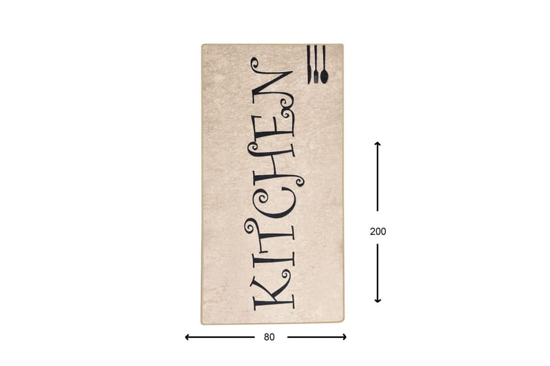 Koilara Entrémåtte 80x200 cm - Flerfarvet/Velour - Tekstiler - Tæpper - Hall måtte