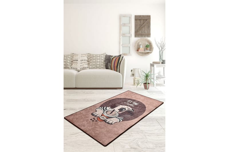 Kouhii Entrémåtte 60x140 cm - Flerfarvet/Velour - Tekstiler - Tæpper - Små tæpper