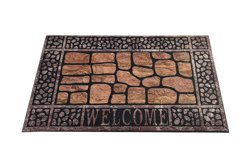 Lopolda Dørmåtte 45x70 cm, Flerfarvet