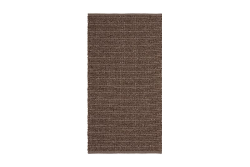 Marion Bomuldstæppe 80x350 cm Brun - Horredsmattan - Bomuldstæpper - Små tæpper