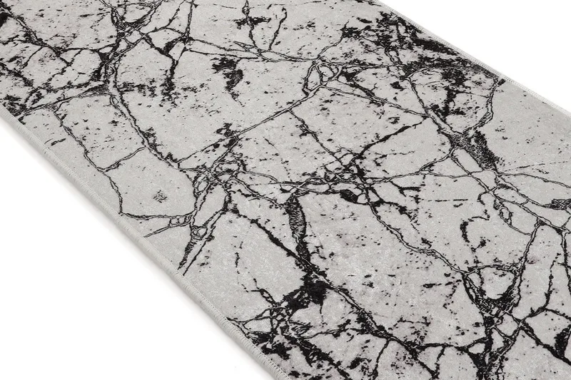 Marmuras Entrémåtte 60x140 cm - Hvid/Velour - Tekstiler - Tæpper - Hall måtte