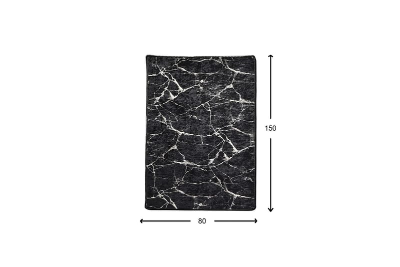 Marmuras Tæppe 80x150 cm - Flerfarvet/Velour - Tekstiler - Tæpper - Små tæpper
