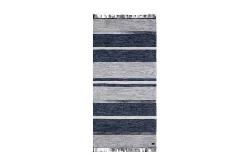 Merrie Tæppe 75x150 - Denimblå - Wiltontæpper - Mønstrede tæpper