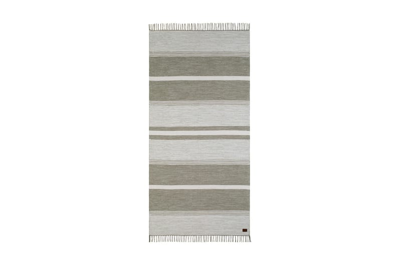 Merrie Tæppe 75x220 - Olivengrøn - Wiltontæpper - Små tæpper - Mønstrede tæpper