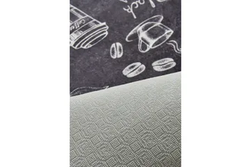 Mikino Entrémåtte 60x140 cm - Sort/Velour - Tekstiler - Tæpper - Små tæpper