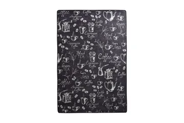 Mikino Entrémåtte 60x140 cm - Sort/Velour - Tekstiler - Tæpper - Små tæpper