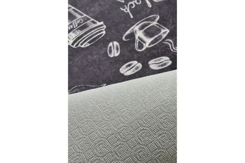 Mikino Entrémåtte 80x200 cm - Sort/Velour - Tekstiler - Tæpper - Hall måtte