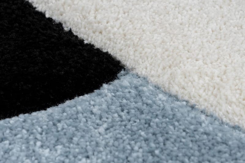 Niaboyley Tæppe 120x170 cm Blå - D-Sign - Wiltontæpper - Små tæpper - Mønstrede tæpper
