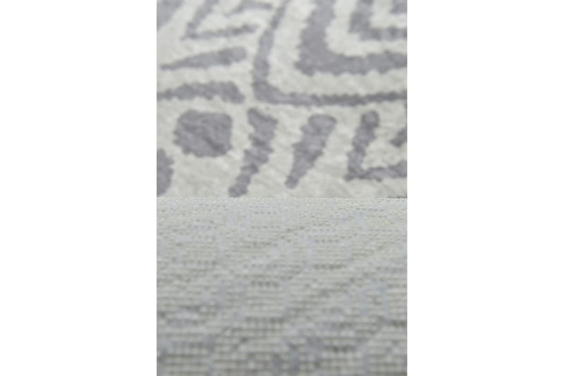 Njorthe Entrémåtte 60x140 cm - Grå/Velour - Tekstiler - Tæpper - Små tæpper