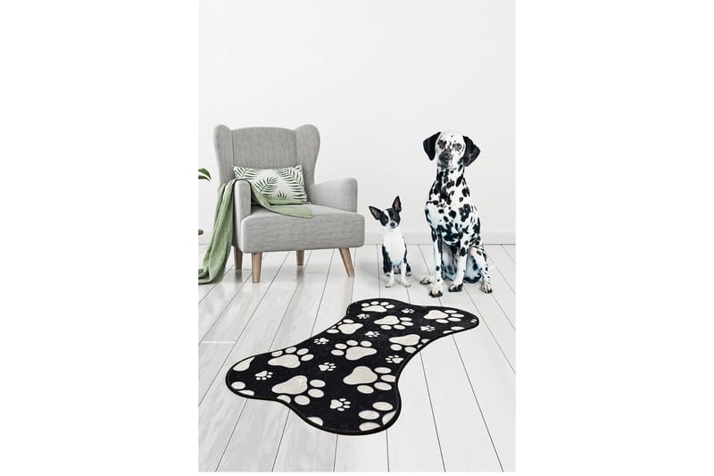 Panja Tæppe 60x100 cm - Flerfarvet/Velour - Tekstiler - Tæpper - Små tæpper