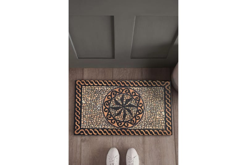 Papafingo Dørmåtte 45x70 cm - Flerfarvet - Tekstiler - Tæpper - Hall måtte