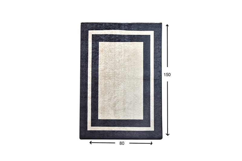 Quadru Tæppe 80x150 cm - Flerfarvet/Velour - Tæpper - Små tæpper