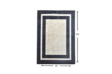 Quadru Tæppe 80x150 cm - Flerfarvet/Velour - Tekstiler - Tæpper - Små tæpper