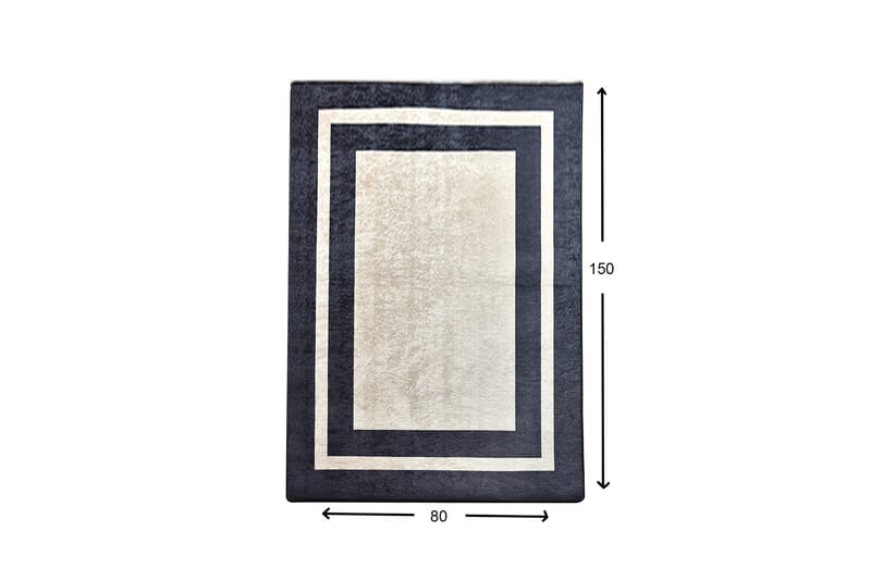 Quadru Tæppe 80x150 cm - Flerfarvet/Velour - Tekstiler - Tæpper - Små tæpper