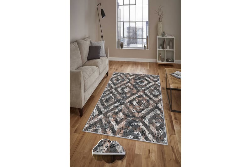 Tolunay Entrémåtte 80x200 cm - Flerfarvet - Tekstiler - Tæpper - Små tæpper