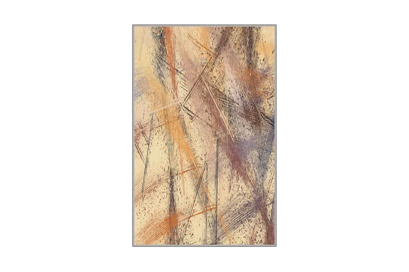 Tolunay Entrémåtte 80x200 cm, Flerfarvet