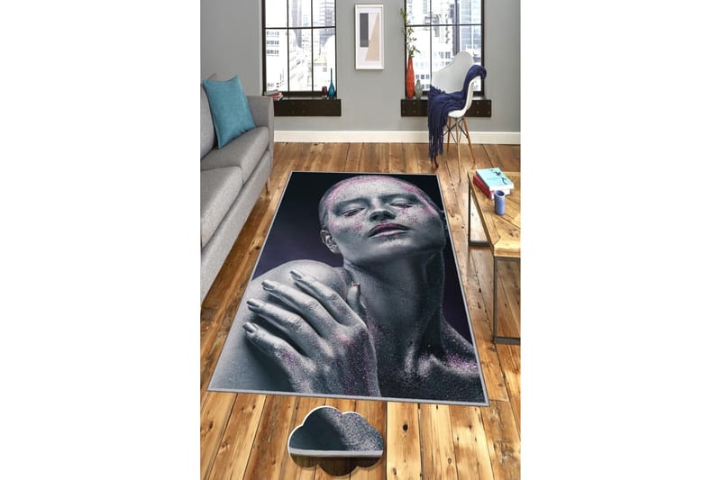 Tolunay Entrémåtte 80x200 cm - Flerfarvet - Tekstiler - Tæpper - Hall måtte