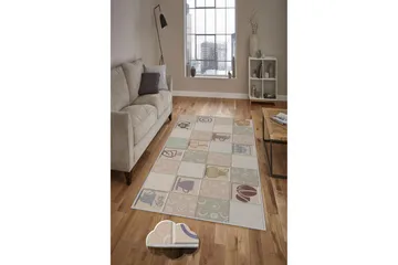 Tolunay Entrémåtte 80x200 cm - Flerfarvet - Tekstiler - Tæpper - Hall måtte
