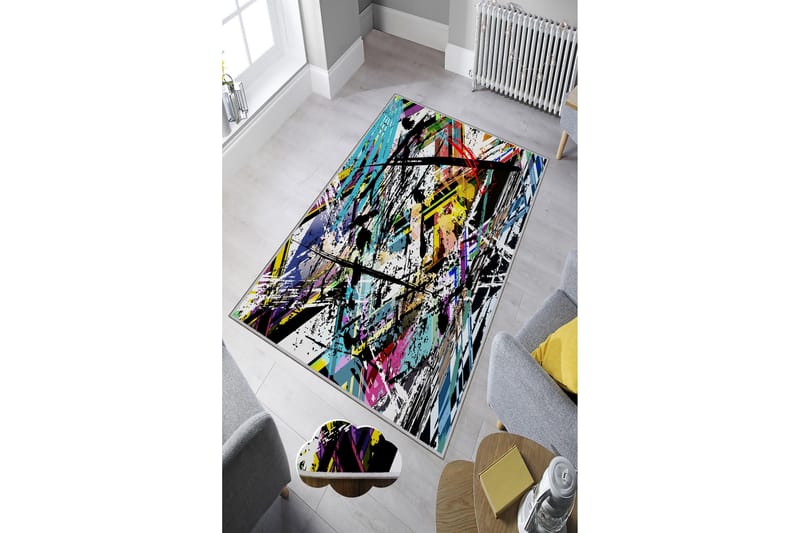 Tolunay Entrémåtte 80x200 cm - Flerfarvet - Tekstiler - Tæpper - Hall måtte