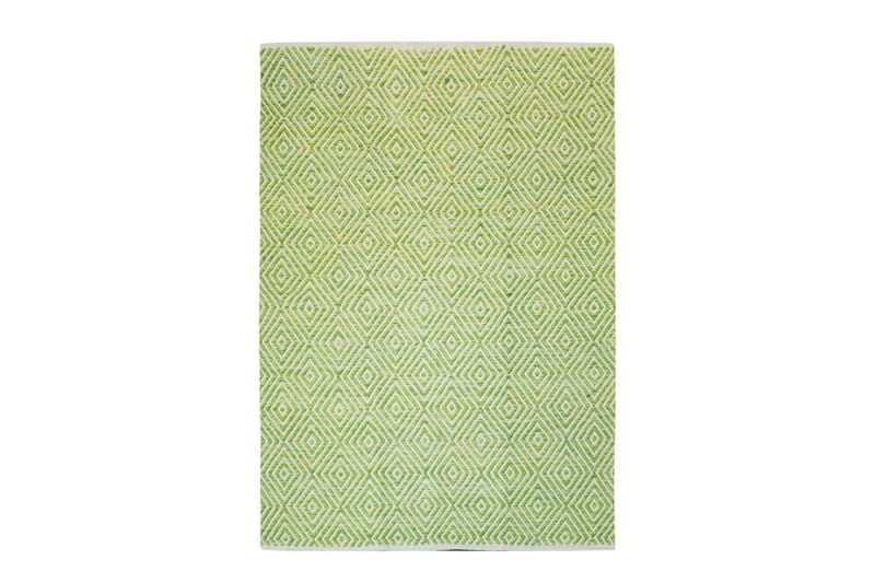 Tureten Mos Tæppe 80x150 cm Grøn - D-Sign - Wiltontæpper - Små tæpper - Mønstrede tæpper