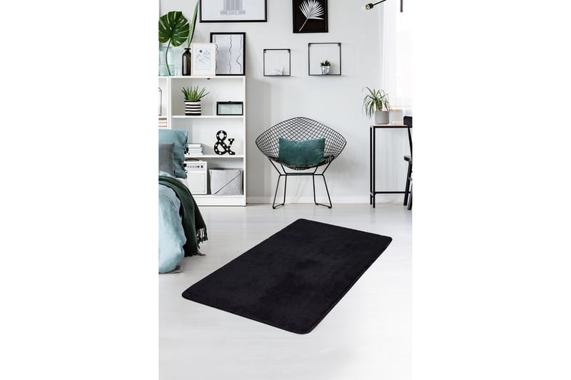 Vigentino Entrémåtte 70x120 cm, Sort/Akryl