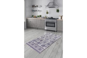 Zilonis Entrémåtte 80x200 cm - Flerfarvet/Velour - Tekstiler - Tæpper - Hall måtte