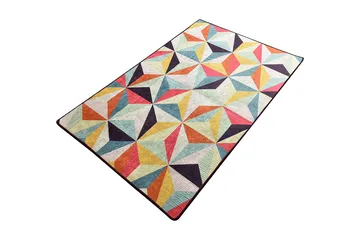 Zortea Entrémåtte 60x140 cm - Flerfarvet/Velour - Tekstiler - Tæpper - Små tæpper