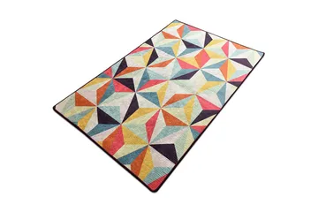 Zortea Entrémåtte 80x200 cm - Flerfarvet/Velour - Tekstiler - Tæpper - Hall måtte