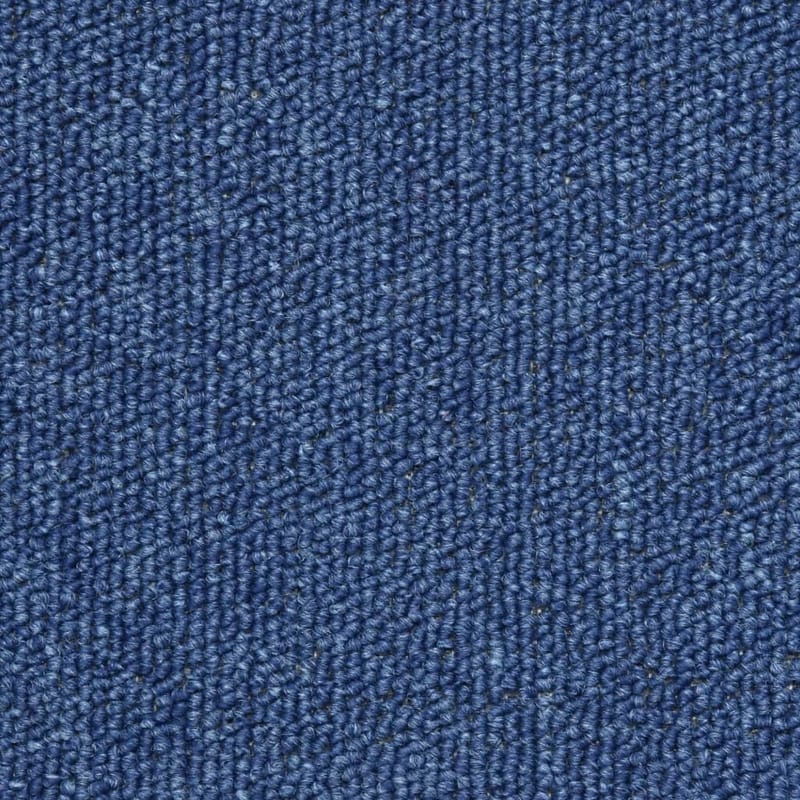 15 stk. trappemåtter 56 x 17 x 3 cm blå - Blå - Trappetrins tæpper