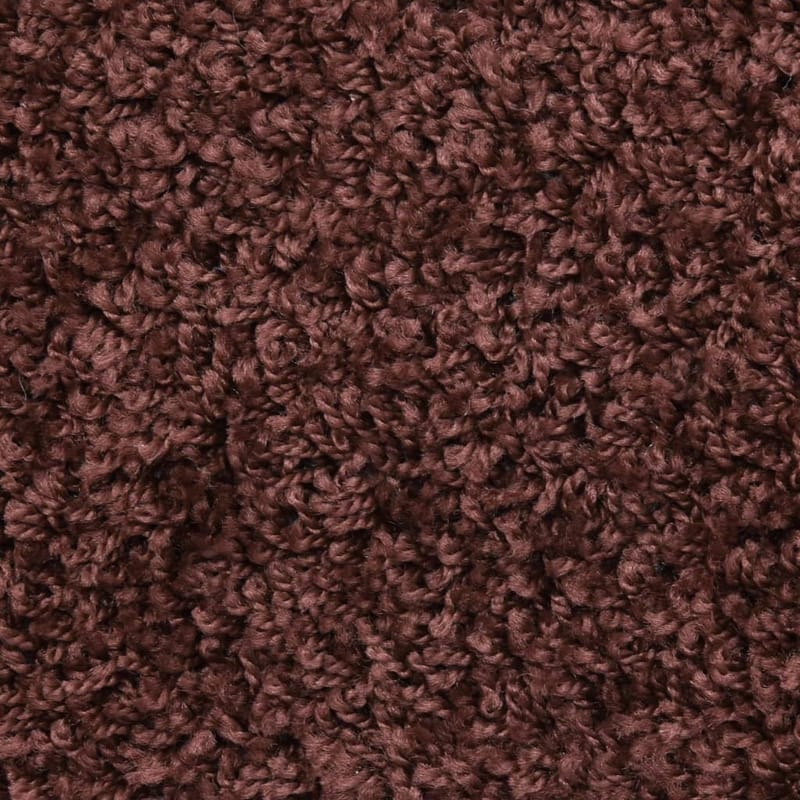 15 stk. trappemåtter 56 x 20 cm brun - Brun - Trappetrins tæpper