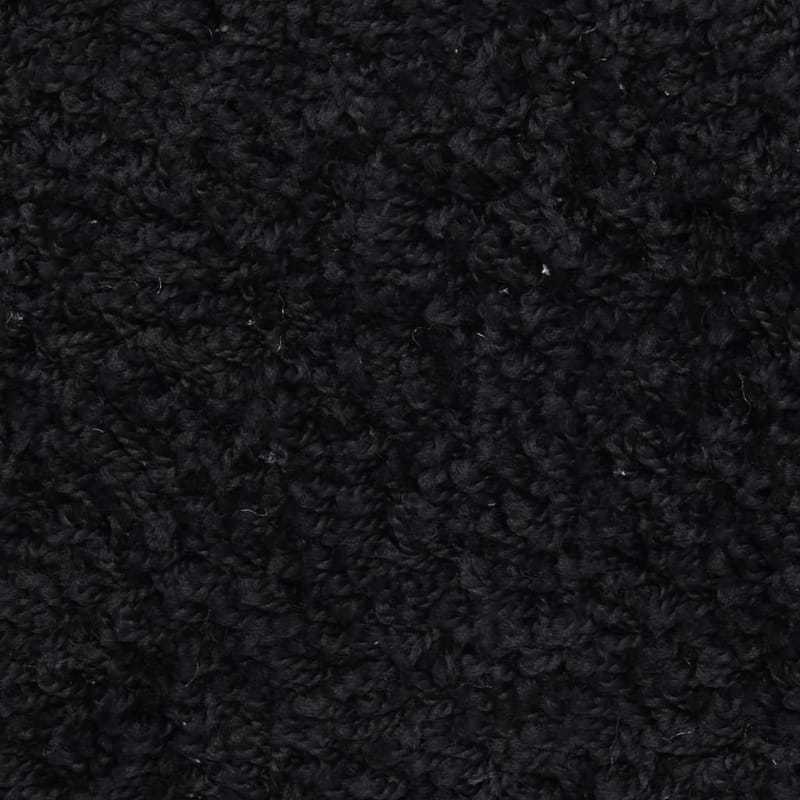 15 stk. trappemåtter 56 x 20 cm sort - Sort - Tekstiler - Tæpper - Specialmåtte - Trappetrins tæpper