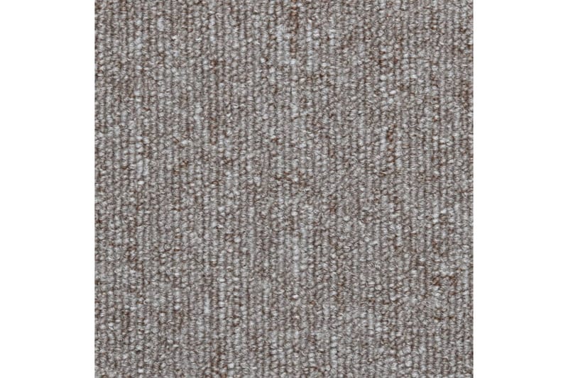15 stk. trappemåtter 65 x 24 x 4 cm lysebrun - Brun - Tekstiler - Tæpper - Specialmåtte - Trappetrins tæpper