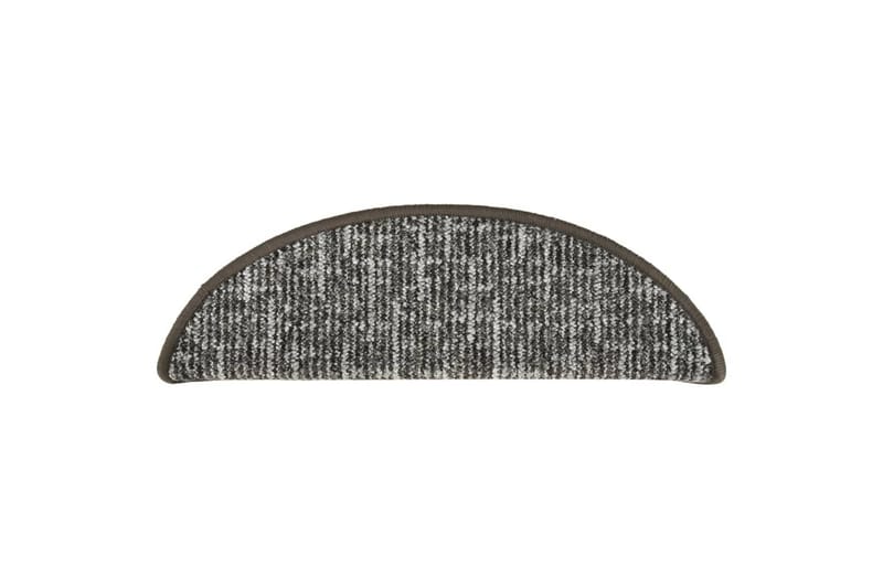 15 stk. trappemåtter 65x25 cm antracitgrå - Antracit - Tekstiler - Tæpper - Specialmåtte - Trappetrins tæpper